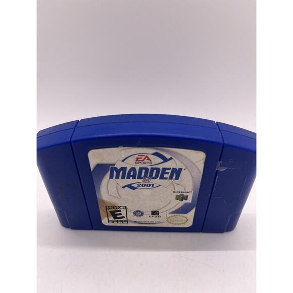 Madden NFL 2001 (Nintendo 64, 2000) - Cartridge Only Game Tested & Working N64 - Picture 1 of 6